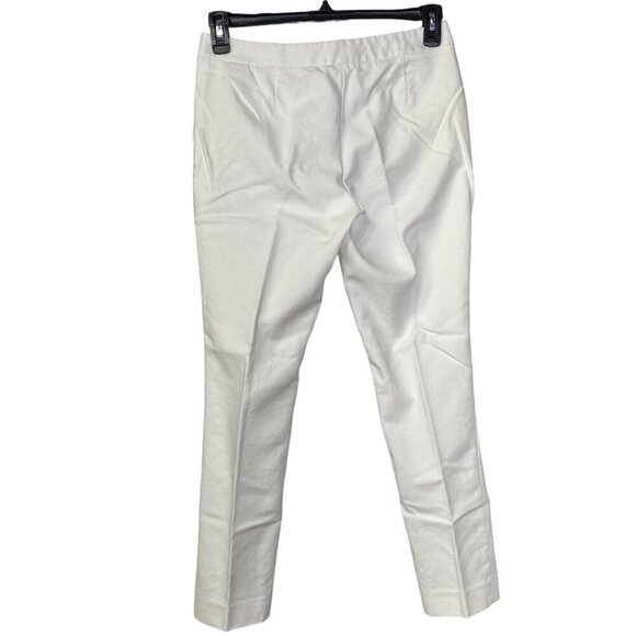 VINCE CAMUTO WHITE CASUAL SLIM LEG PANTS SIZE 4 - Picture 5 of 6